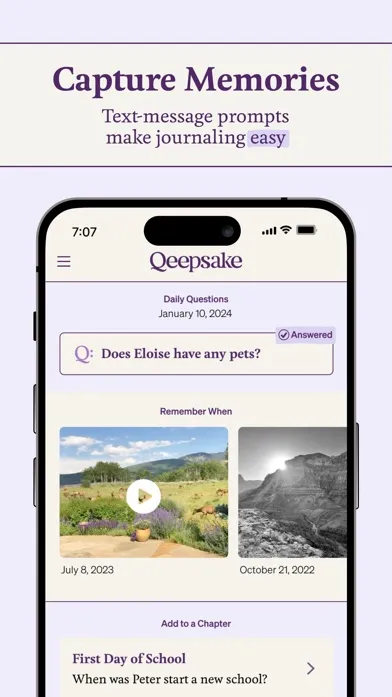 Qeepsake — screenshots 2